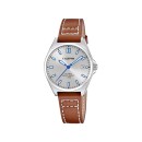 Reloj Calypso K5869/2 Mujer - Acero, Esfera Plateada, Correa Piel Marrón