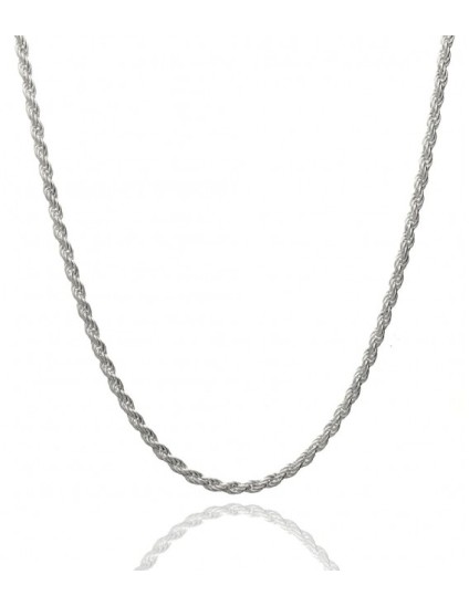 Corrente Salomónica Prata de Lei | Joyeria Parejo