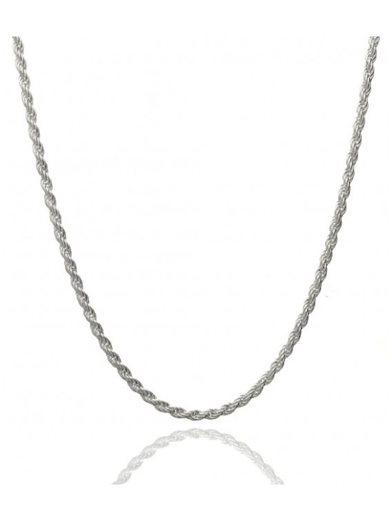 Corrente Salomónica Prata de Lei | Joyeria Parejo