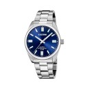 Reloj Calypso K5862/3 Hombre - Acero Inoxidable, Azul, 41mm, Correa Plateada