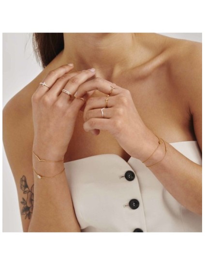 Anillo Radiant Basics Mujer RY000092 Plata | Joyería Parejo