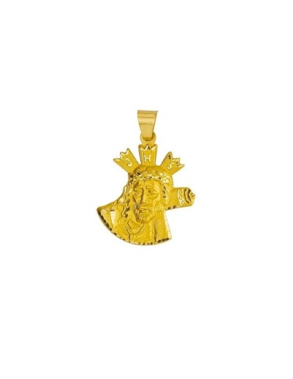 Medalla Cristo del Gran Poder Silueta Oro 18k - Compra