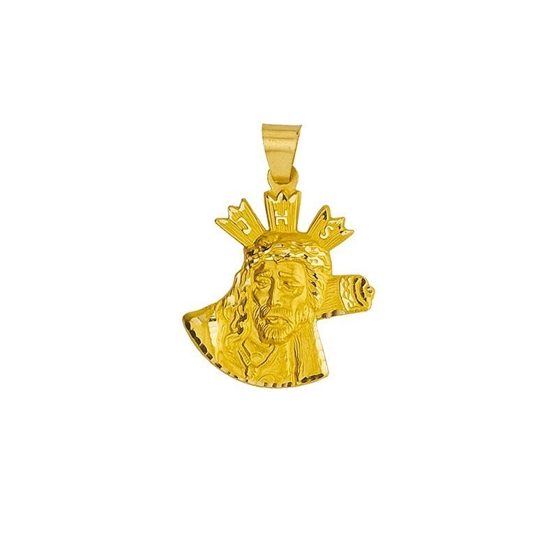 Medalla Cristo del Gran Poder Silueta Oro 18k - Compra