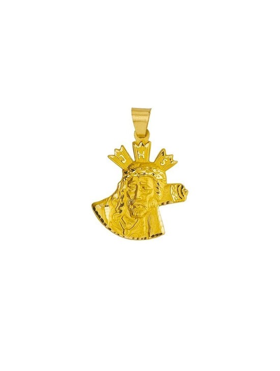 Medalla Cristo del Gran Poder Silueta Oro 18k - Compra