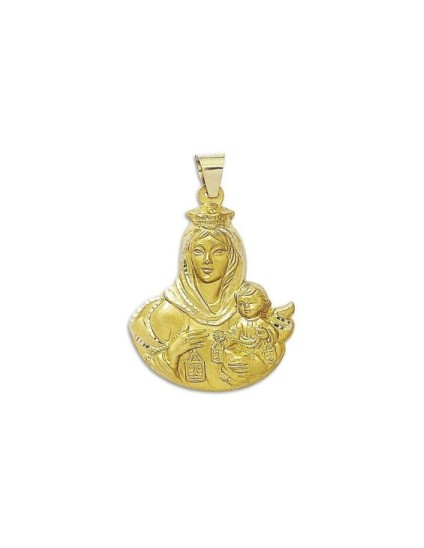 Medalla Virgen del Carmen Oro 18k - Compra Ahora