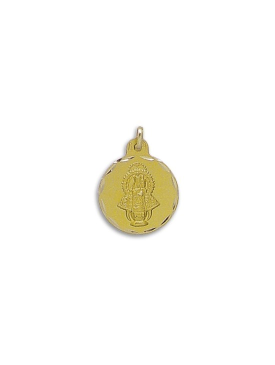Medalla Caridad del Cobre Oro 18k Auténtica