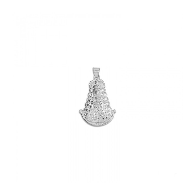 Medalha Virgem do Rocio de Almonte Prata | Joyeria Parejo