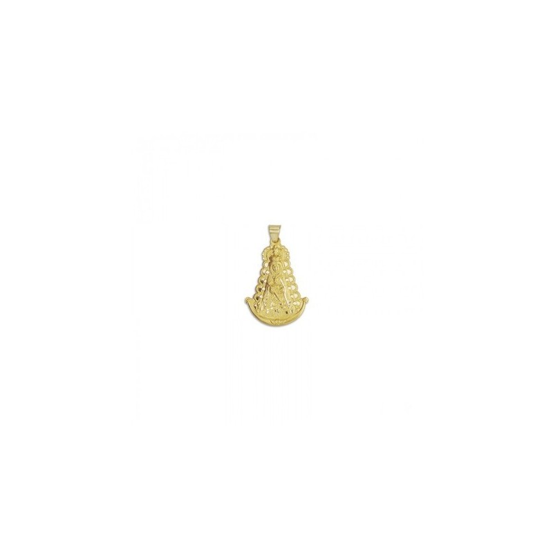 Medalha Virgem do Rocio Ouro 18k - Compre Já!