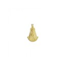 Medalha da Virgem do Rocio de Almonte Silhueta em Ouro de 18k