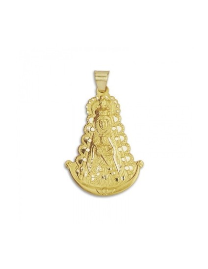 Medalha Virgem do Rocio Ouro 18k - Compre Já!