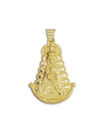 Medalha Virgem do Rocio Ouro 18k - Compre Já!