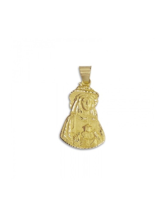 Medalla Virgen del Rocio Oro 18k - Compra Aquí