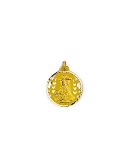 Medalla Virgen de las Angustias Oro 18k Comprar