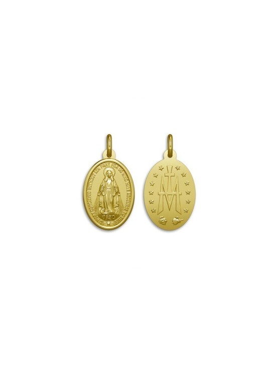 Medalla Virgen Milagrosa Oro 18k - Compra Aquí