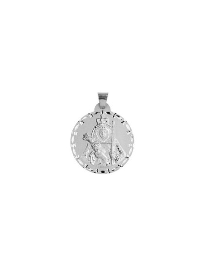 Medalha Virgem da Candelária de Prata | Joyeria Parejo Tenerife