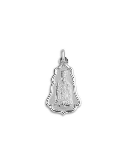 Medalha da Virgem da Vitória de Málaga em Prata | Joyería Parejo