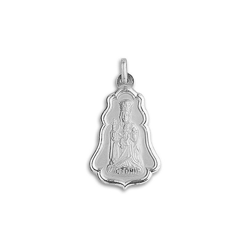 Medalha da Virgem da Vitória de Málaga em Prata | Joyería Parejo