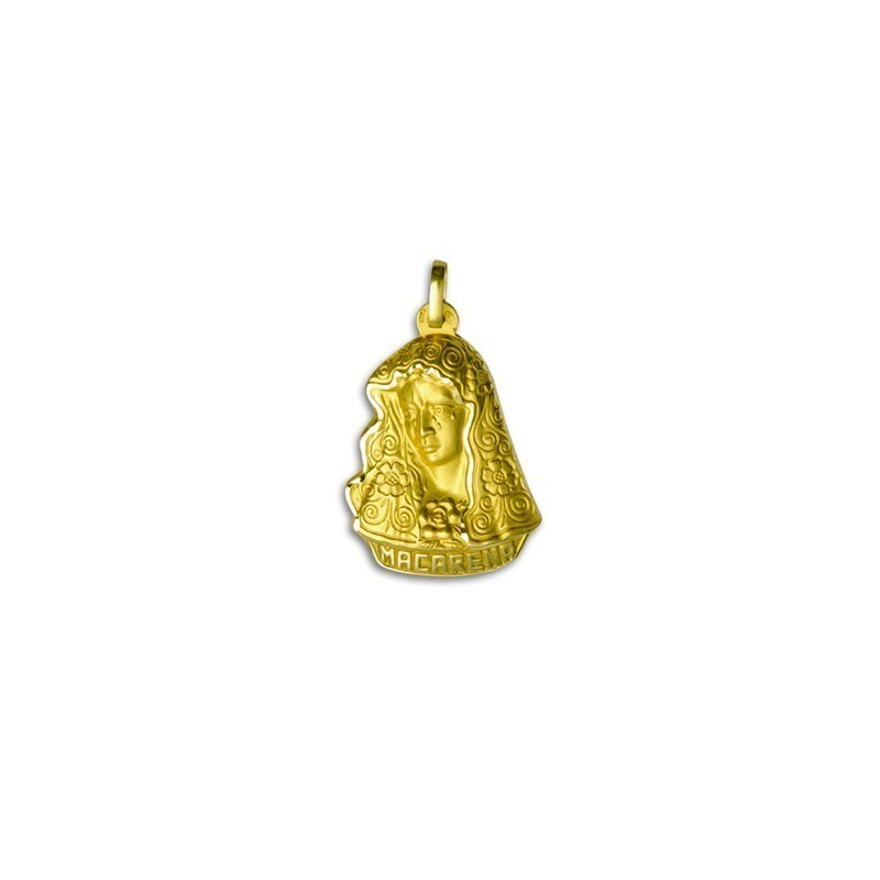 Medalla Virgen Macarena Sevilla Oro 18k | Compra Ahora