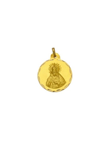 Medalla Virgen Macarena Oro 18k - Envío Gratis