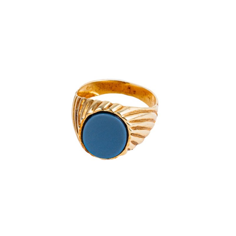 Anillo Sello Hombre 3002002 Oro 18 K | Joyería Parejo