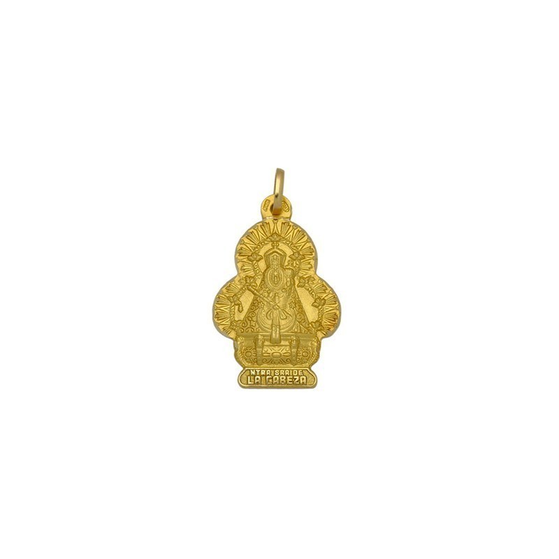 Medalla Virgen de la Cabeza Oro 18k - Compra Ahora