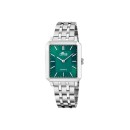 Reloj Lotus Mujer 18980/4 Square Series - Acero Inoxidable, Rectangular, Verde