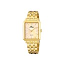 Reloj Lotus Mujer 18982/1 Square Series – Acero, Dorado, Rectangular