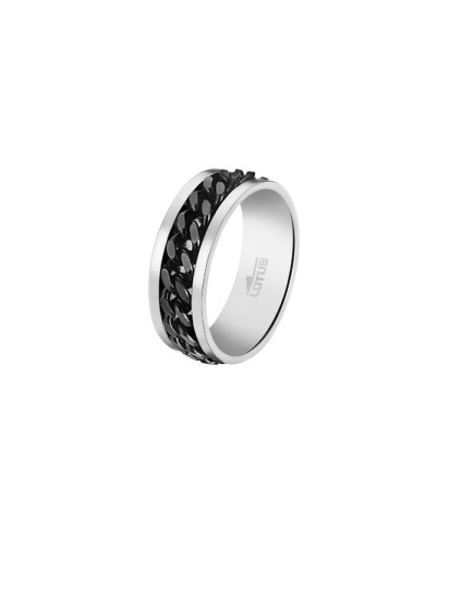 Anillo de hombre LS2394-3/224 en Acero | Joyería Parejo