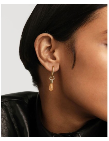 Pendiente Aro PDPaola Aventurina PG01-095-U Mujer | Joyería Parejo