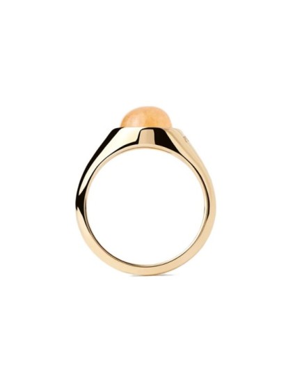 Anillo PDPaola Aventurina AN01-B20-14 Mujer | Joyería Parejo