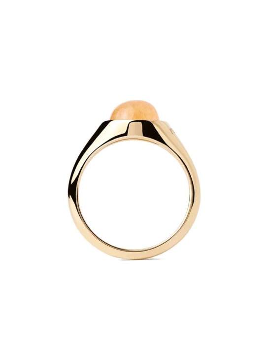 Anillo PDPaola Aventurina AN01-B20-14 Mujer | Joyería Parejo
