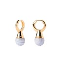 Pendientes PDPaola Ágata Azul Riviera AR01-C42-U Mujer