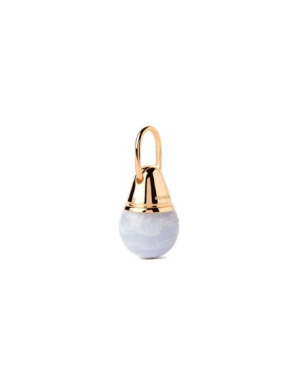 Colgante Charm PDPaola Ágata Azul PE01-084-U Mujer | Joyería Parejo