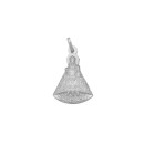 Medalla de la Virgen de Covadonga en Plata de Ley 925 mls