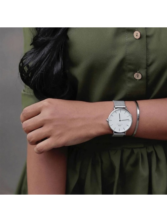 Pulsera Daniel Wellington Silver L DW00400002 | Joyería Parejo