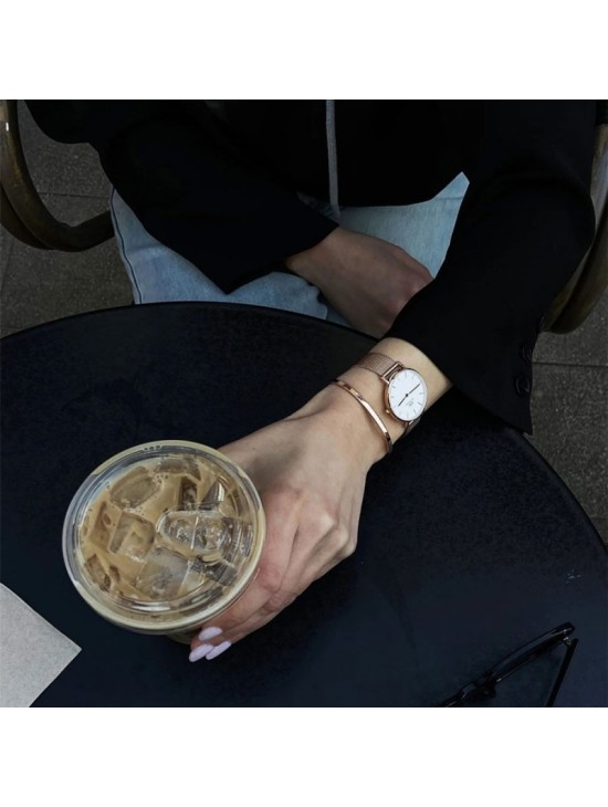 Pulsera Daniel Wellington Rose Gold L DW00400001 | Joyería Parejo