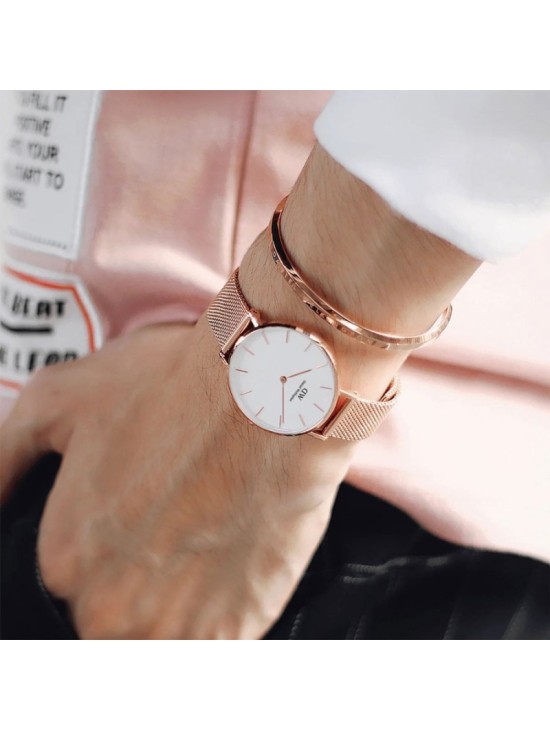 Pulsera Daniel Wellington Rose Gold L DW00400001 | Joyería Parejo