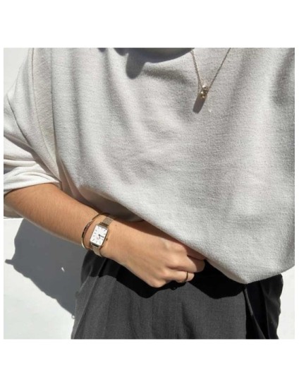 Pulsera Daniel Wellington Gold L DW00400074 Unisex | Joyería Parejo