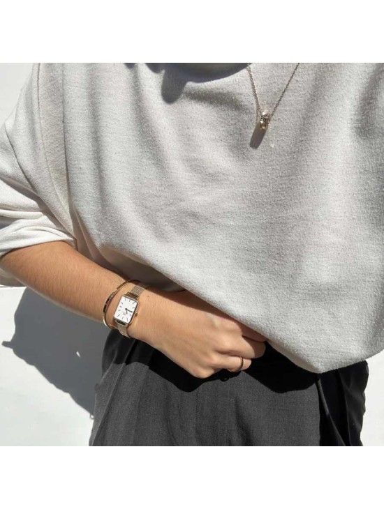 Pulsera Daniel Wellington Gold L DW00400074 Unisex | Joyería Parejo