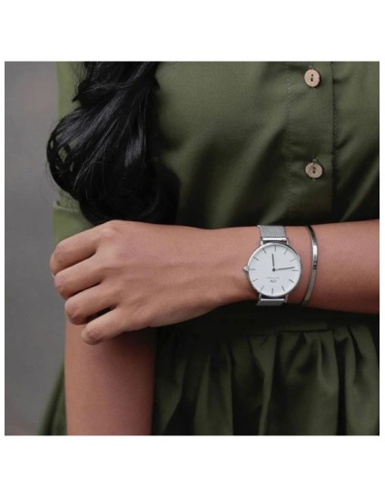 Pulsera Daniel Wellington Silver S DW00400004 | Joyería Parejo
