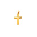 Cruz Cuadrada Tallada Oro 18K C30/401/1101