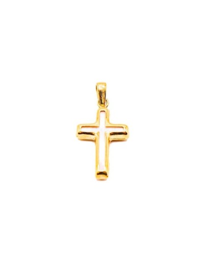 Cruz con Nácar Oro 18K 623-4751237-C