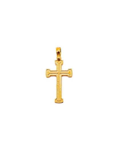 Cruz Plana Oro 18K C30/3335 | Joyería Parejo