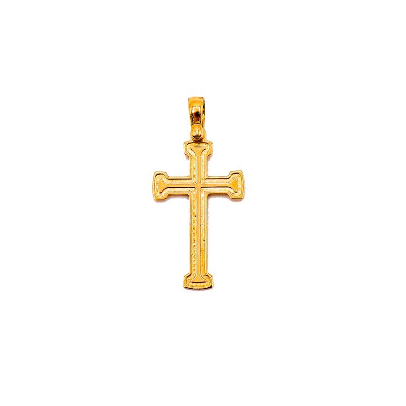 Cruz Plana Oro 18K C30/3335 | Joyería Parejo