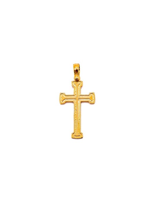 Cruz Plana Oro 18K C30/3335 | Joyería Parejo