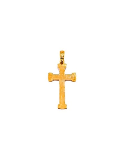 Cruz Plana Oro 18K C30/3335 | Joyería Parejo