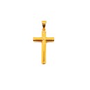 Cruz Tubo Oro 18K 01550078