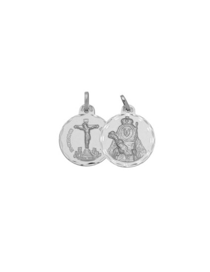 Escapulario Cristo de la Laguna - Candelaria Plata | Joyería Parejo