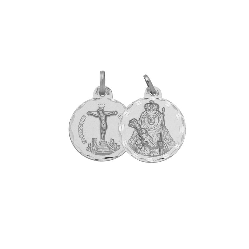 Escapulario Cristo de la Laguna - Candelaria Plata | Joyería Parejo