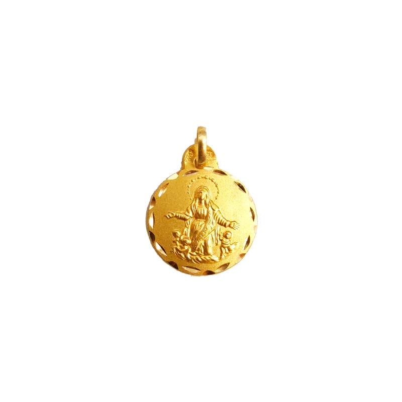 Medalla Nuestra Señora Asuncion Cantillana Oro 18k - Compra Aquí